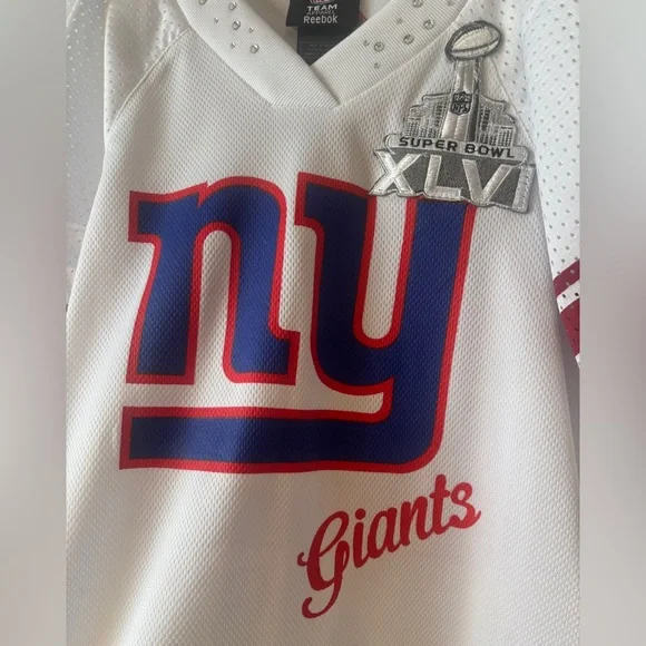 Reebok NFL Giants Cruz Jersey with Rhinestone Accents - Picture 7 of 7